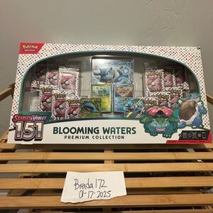 Pokémon TCG Scarlet & Violet 151 Blooming Waters Premium Collection In-Hand